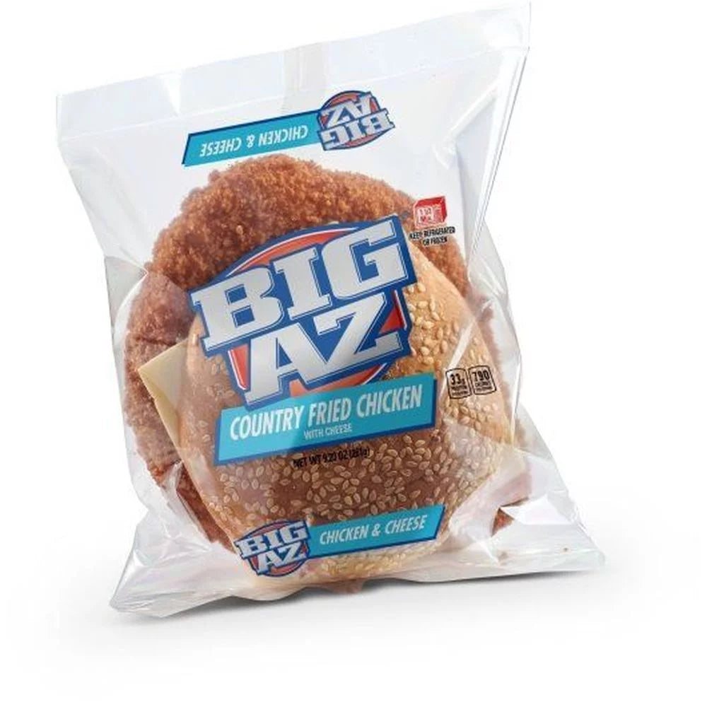 Advance Pierre Big Az Country Fried Chicken Sizeandwich with Cheese, 9.2 Ounce -- 8 per case