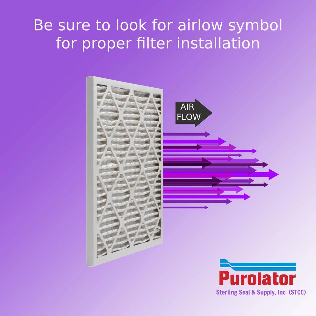 15x20x1, Purolator DMK80 Extended Sizeurface Pleated Air Filter, Mechanical MERV 8, (6 Pack)