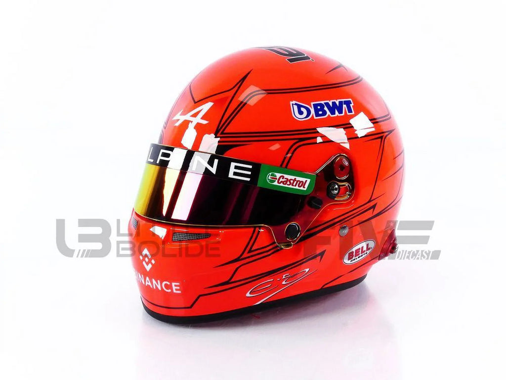 MINI HELMET 1/2 - CASizeQUE Esteban Ocon - Alpine 2023