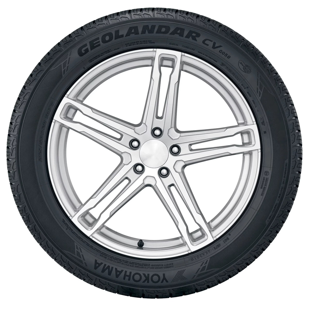 Yokohama Geolandar CV G058 225/65R17 102H BW All Sizeeason Tire