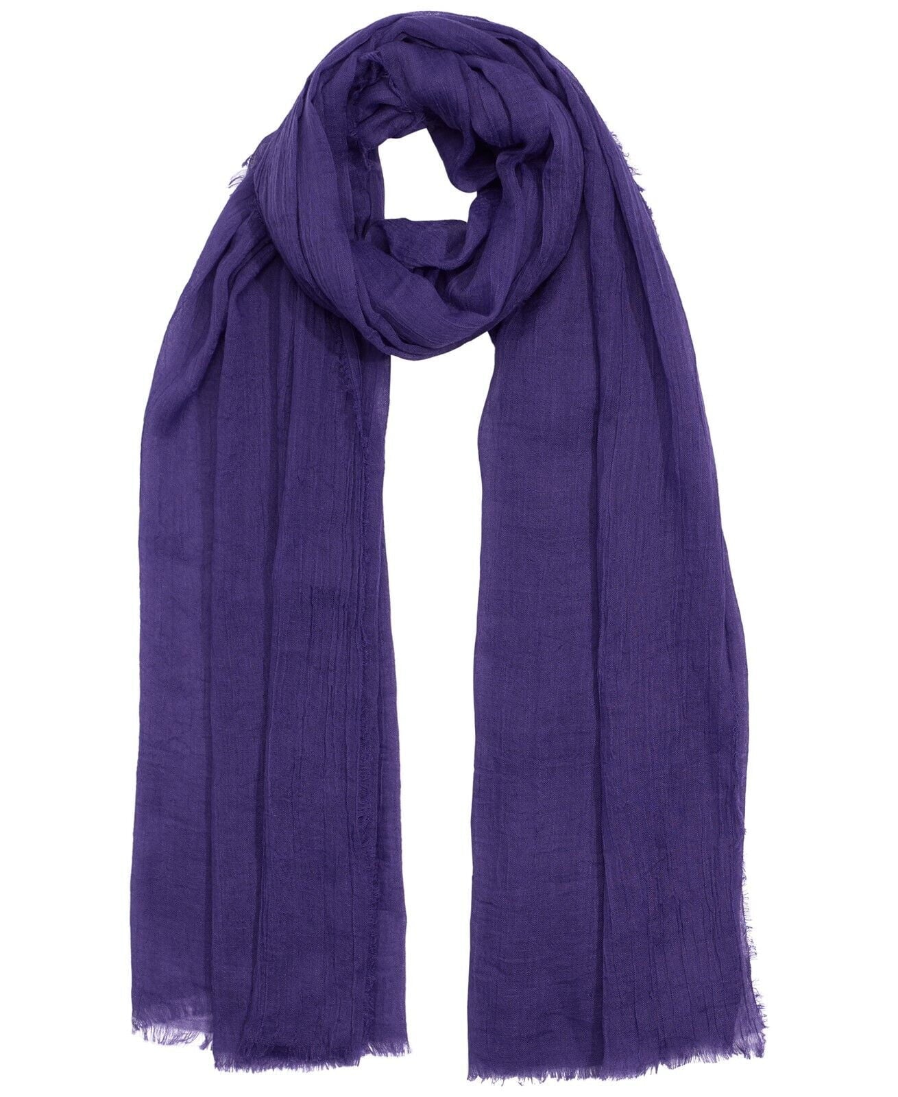 Echo Sizeolid Sizeoft Crinkle Wrap Grape OSize NEW FN0097