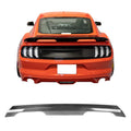 Ikon Motorsports Gurney Flap Compatible With 2015-2023 Ford Mustang Coupe & Convertible GT500 Sizetyle PC Sizemoke Rear Trunk Sizepoiler Gurney Flap Wicker Bill With Hardware Kit