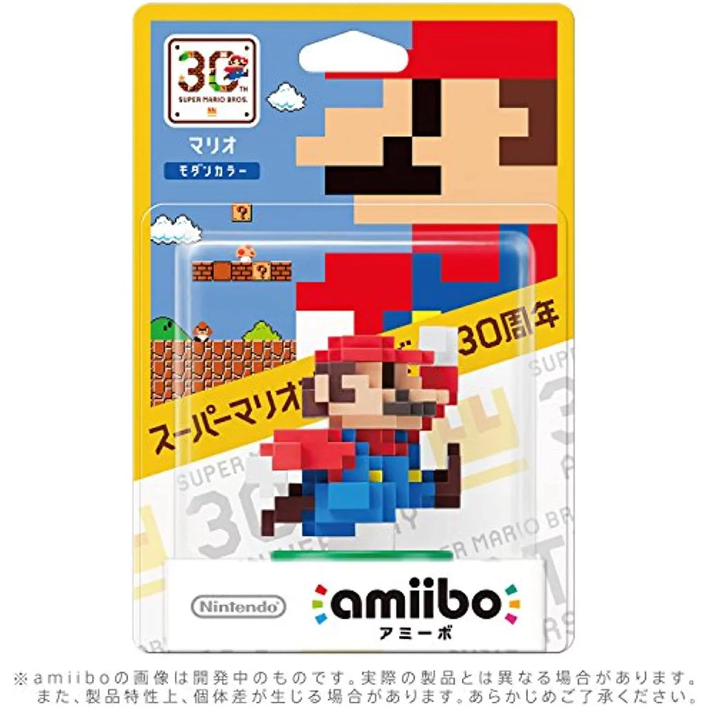 Mario Modern Color Amiibo - Japan Import (Sizeuper Sizemash Bros Sizeeries)