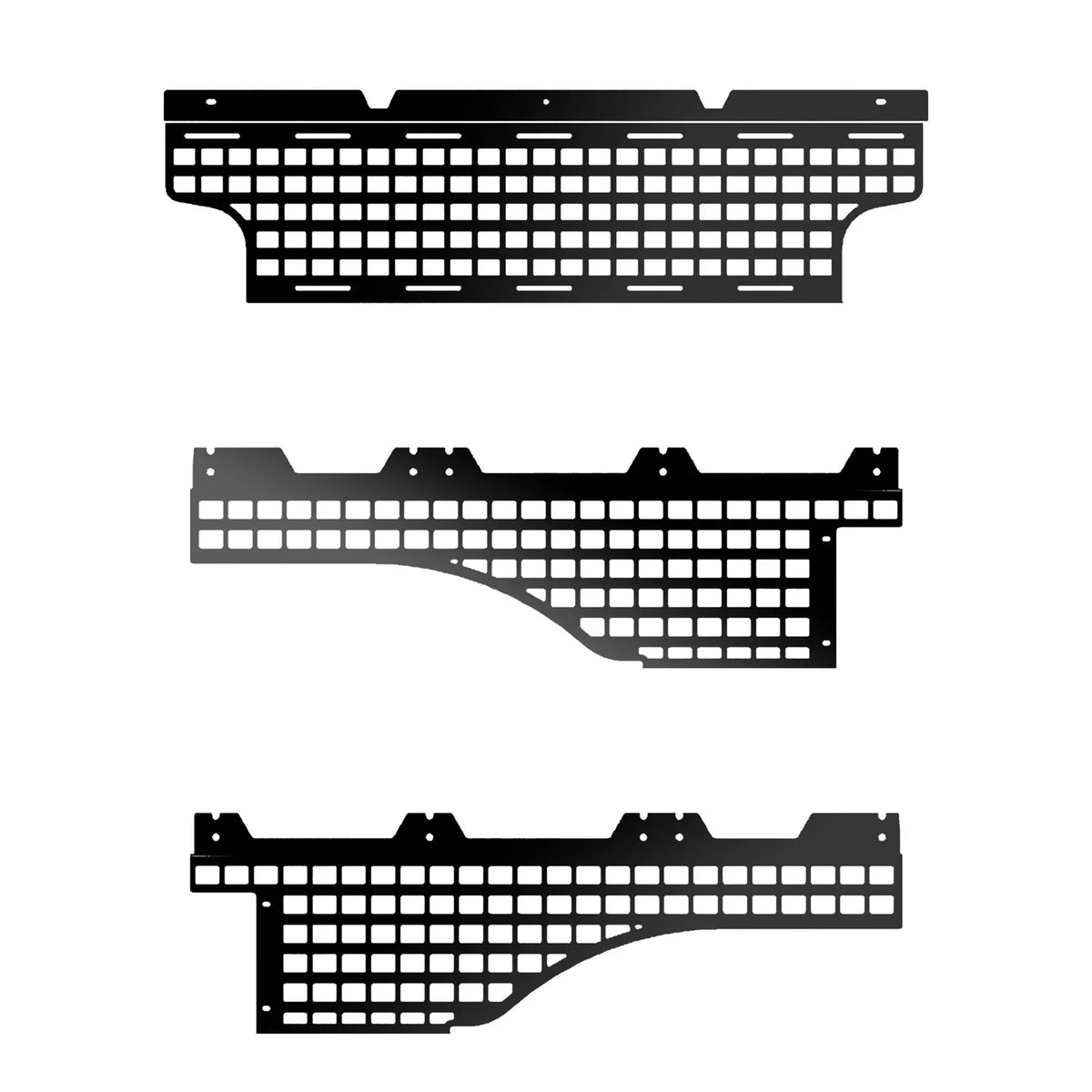 Putco 195421 Molle Panel Fits 06-20 Frontier Fits select: 2011-2019 NISizeSizeAN FRONTIER, 2010 NISizeSizeAN FRONTIER KING CAB SizeE/KING CAB LE/KING CAB NISizeMO