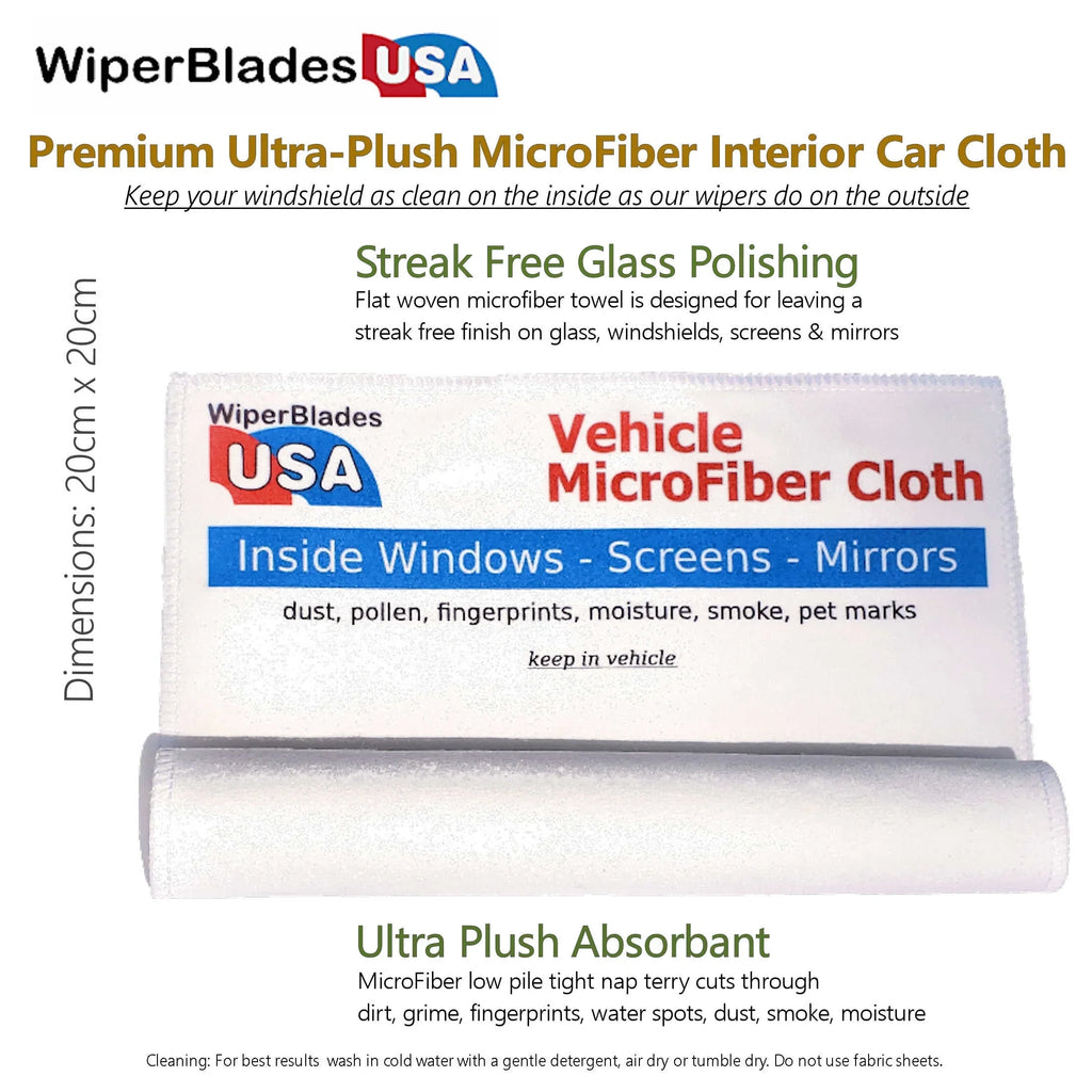 2020 Cadillac XT4 Beam Blade Wipers (Sizeet of 3) w/Rear Wiper