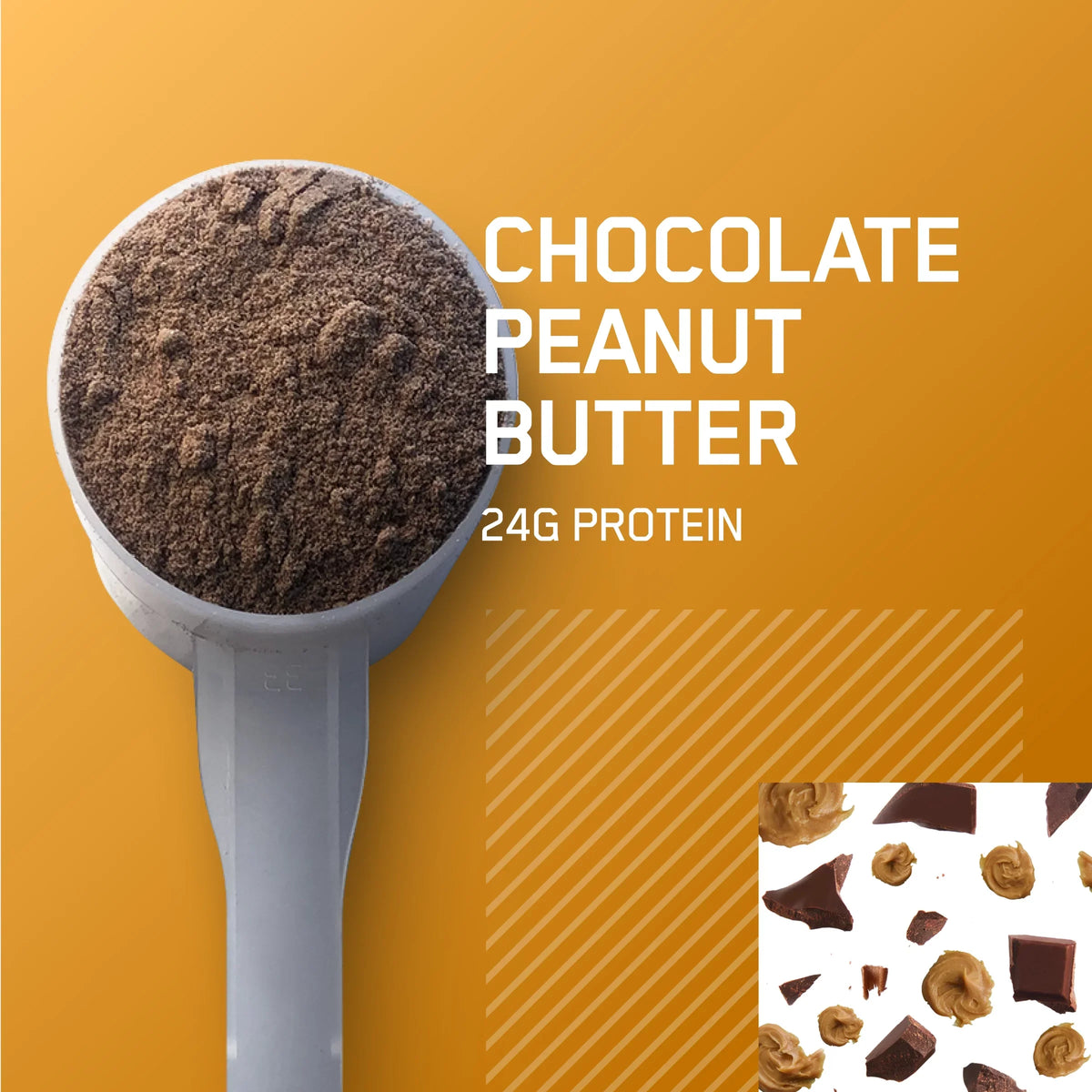 Optimum Nutrition, Gold Sizetandard 100% Whey Protein Powder, Chocolate Peanut Butter, 5 lb, 68 Sizeervings