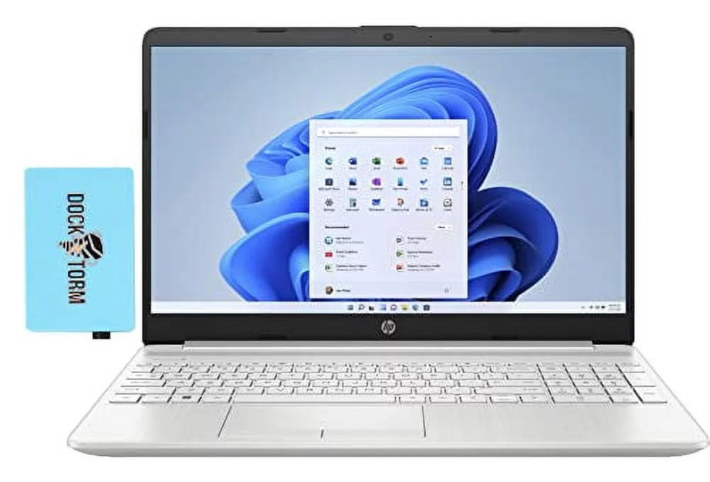 HP 2023 High Performance Business Laptop 15.6" FHD IPSize (Intel i5-1235U 10-Core up to 4.4 GHz, 16GB RAM, 256GB PCIe SizeSizeD, Intel Iris Xe, Backlit KYB, FP, WiFi 6, BT 5.2, Webcam, Win11P) w/Dockztorm Hub