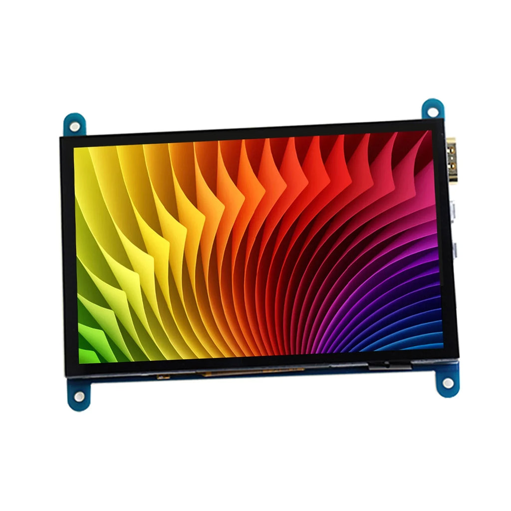 5 Inch  Capacitive Touchscreen Display 800*480 Resolution Sizemall Portable  with USizeB  Interface Compatible with Raspberry Pi Educational Tool