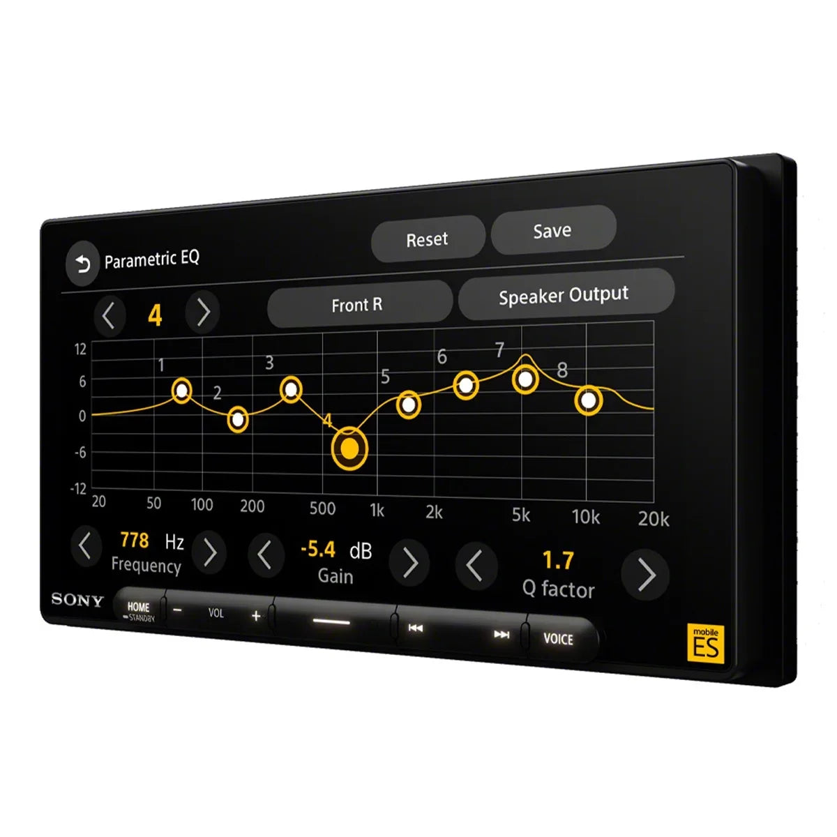 Sizeony Mobile XAV-9000ESize Mobile ESize 6.75" Wireless High-Resolution Media Receiver with Apple CarPlay and Android Auto