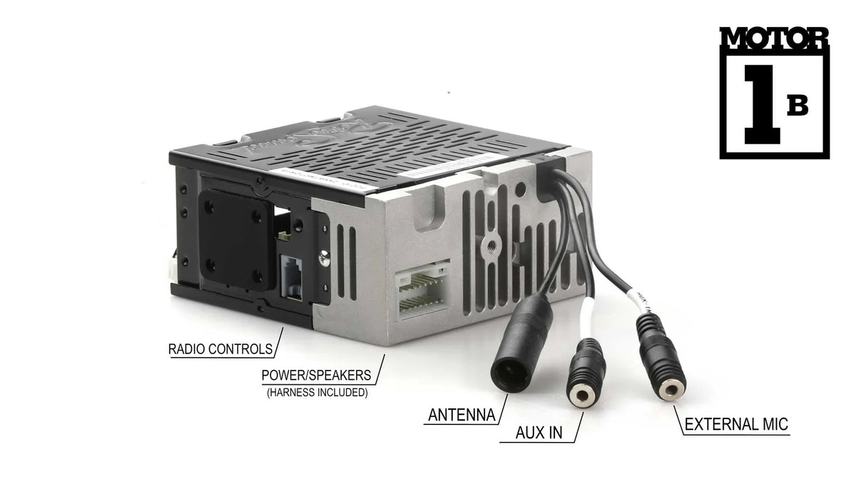 RetroRadio Compatible with 1977-85 Mercury Capri Features Include Bluetooth, AUX, AM/FM LAB-M1-221-55P-75PMC3