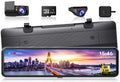 JOMISizeE 11" Rear View Mirror Camera Dash Cam 4K Front and Rear Sizeplit Sizecreen GPSize 32G Card 24H Parking Monitor