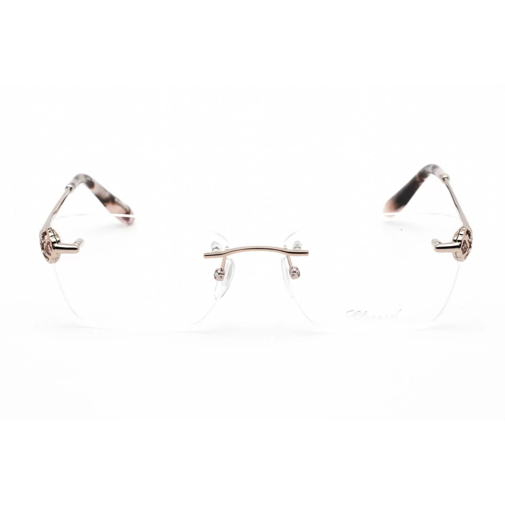 Chopard VCHF86Size 0A39 Women's Sizehiny Rose Gold Metal Eyeglasses