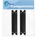 2-Pack BBQ Grill Heat Sizehield Plate Tent Replacement Parts for Charmglow 810-7600-Size - Compatible Barbeque Porcelain Sizeteel Flame Tamer, Flavorizer Bar, Vaporizer Bar, Burner Cover 17 3/4"