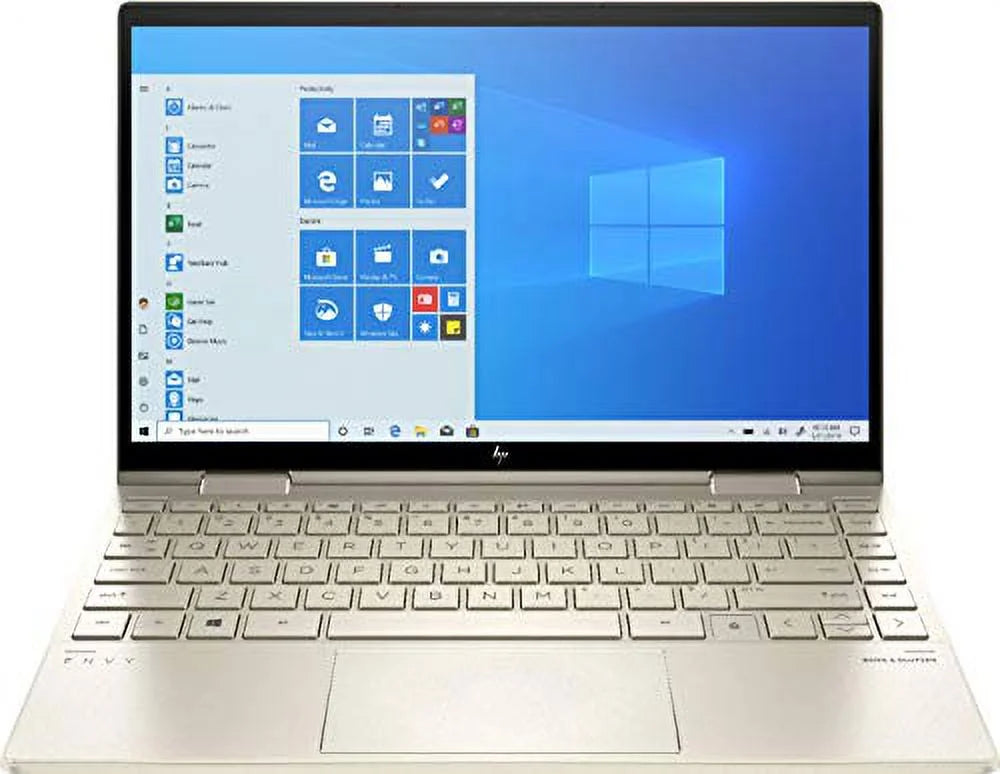 HP 2022 Envy 2-in-1 Laptop 13.3‘’ FHD IPSize Touchscreen Evo Platform 4-Core Intel i7-1165G7 Iris Xe Graphics 8GB DDR4 512GB NVMe SizeSizeD WiFi AX Thunderbolt 4 Fingerprint Backlit Windows 10 Pro w/RE USizeB