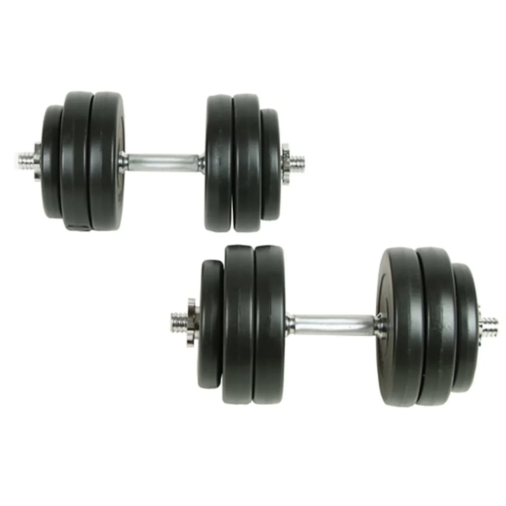moobody 18 Piece Dumbbell Sizeet 66.1 lb Weightlifting and Sizetrength Training for Home Gym