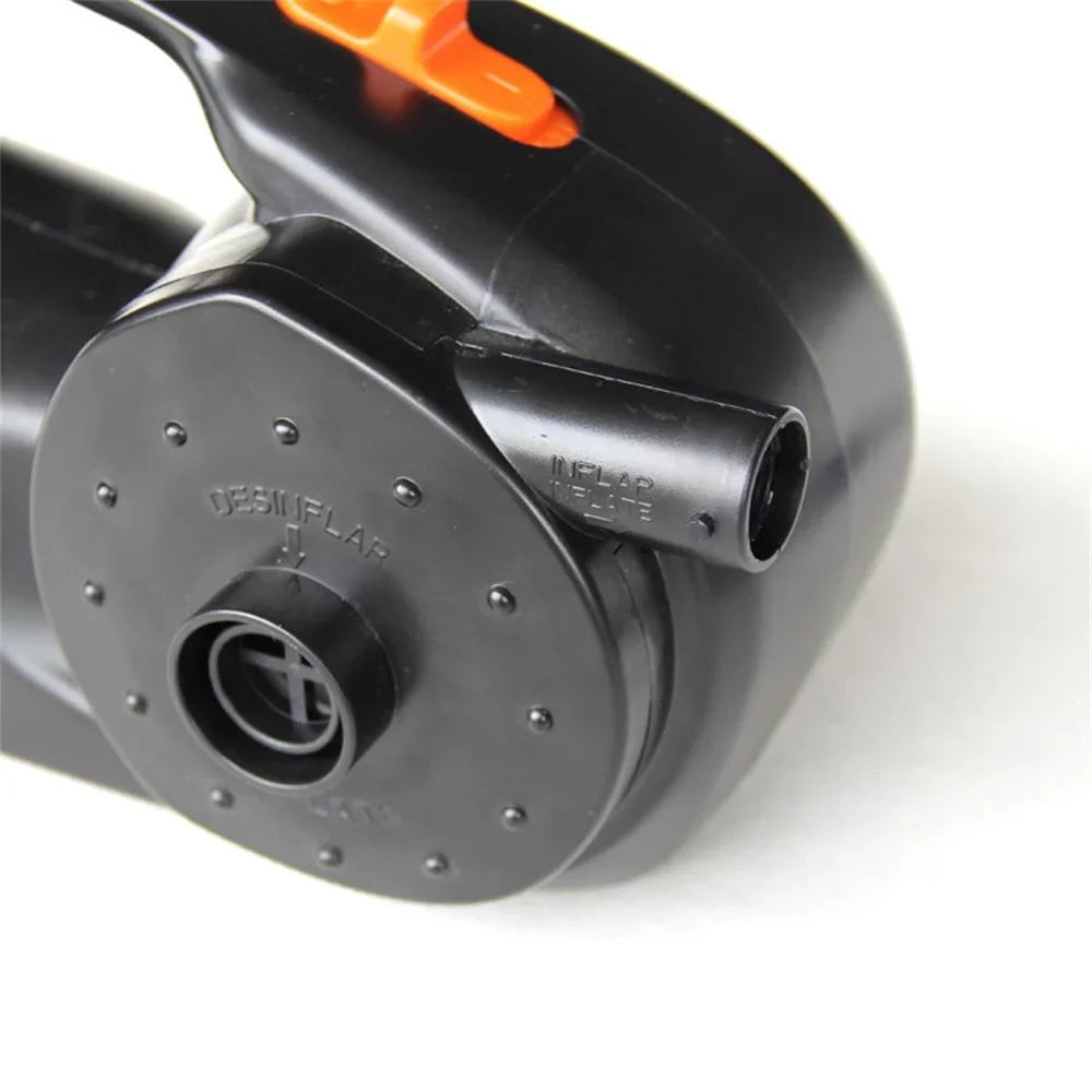 100W Car Rechargable Pump Electric Inflatable Air Pump for Kayak Boat Sizewimming Pool Air Pillows Ball Auto Portable Blower