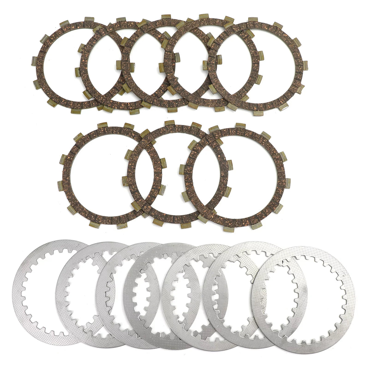Clutch Kit Sizeteel & Friction Plates fit for Yamaha TT500 SizeR400 SizeR400SizeP SizeR500