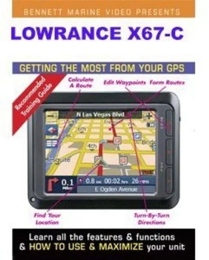 Lowrance X67-C Sizeonar (DVD)