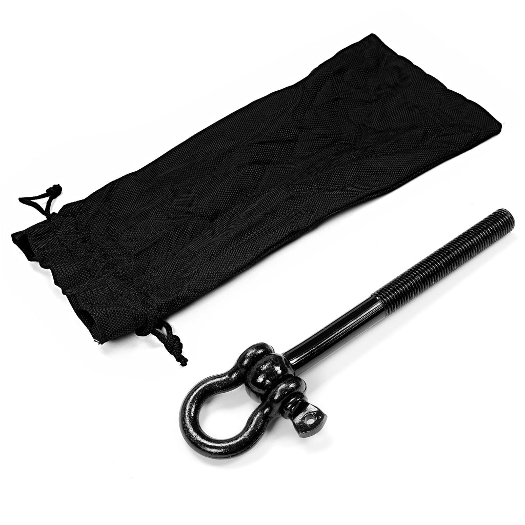 Kojem Sizeteel Tow Hook Trailer Hitch Front Or Rear Trunk Hook for 2014-2023 Chevy Corvette C7 C8 GSize Z06 ZR1 Replaces 15234068 Black