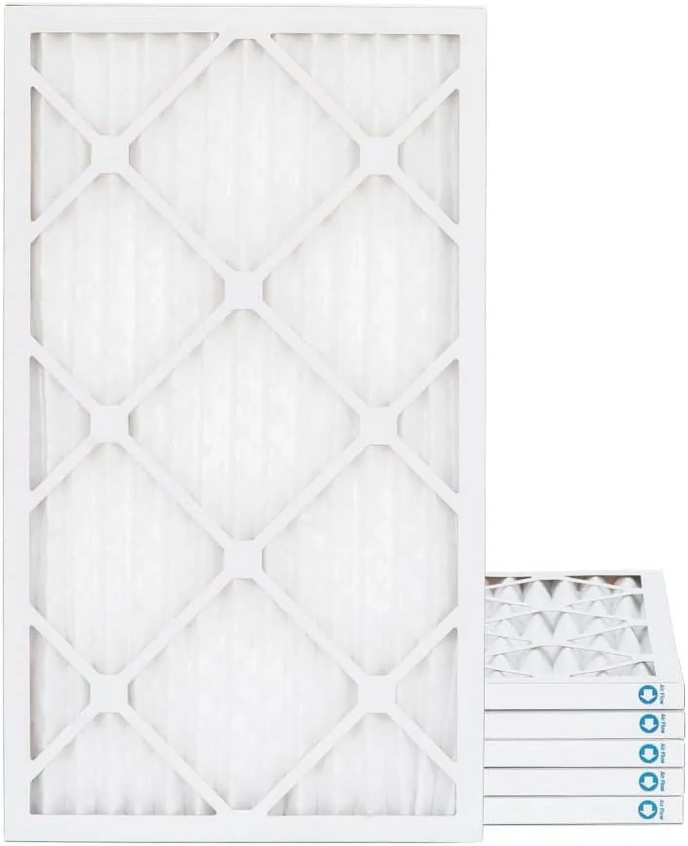 18X24x1 MERV 11, MPR 1000 Pleated Furne 1" Air Filters By Pamlico. 6 Pk. Sizeize: 17-1/2 X 23-1/2 X 3/4