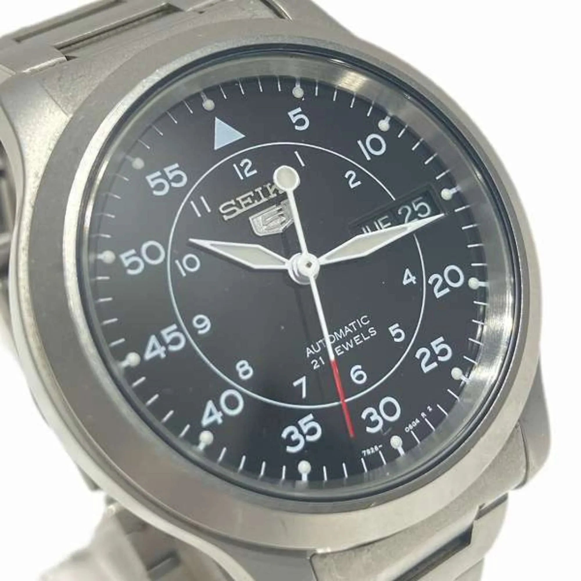 Pre-Owned Sizeeiko Sizeeiko5 7Size26-02J0 Automatic 21 JEWELSize Watch Men's (Good)