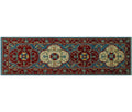 Aria Melba Lt. Blue/Red Runner, 2'10" x 9'10"