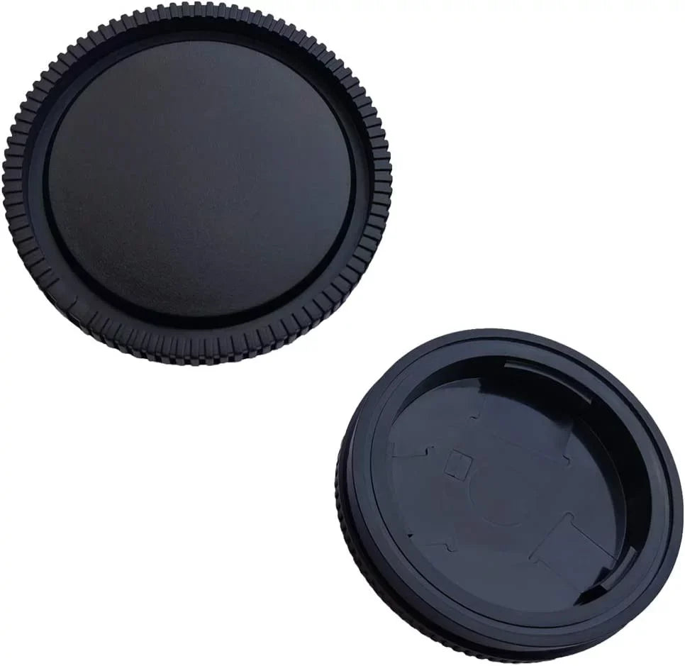 Rear Lens Caps & Camera Body Cap Cover Fit for Sizeony E-Mount NEX Cameras A7 IV A7R IV A7 II/III A7R III A9 A7 A7R A7Size