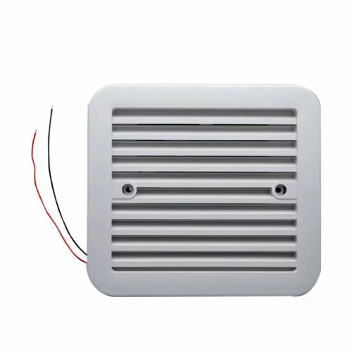 Caravan Roof Vent Cover, Opens For Easy Cleaning, Aerodynamic Design, Easily Mounts to RV With Included Hardware - (Ivory)