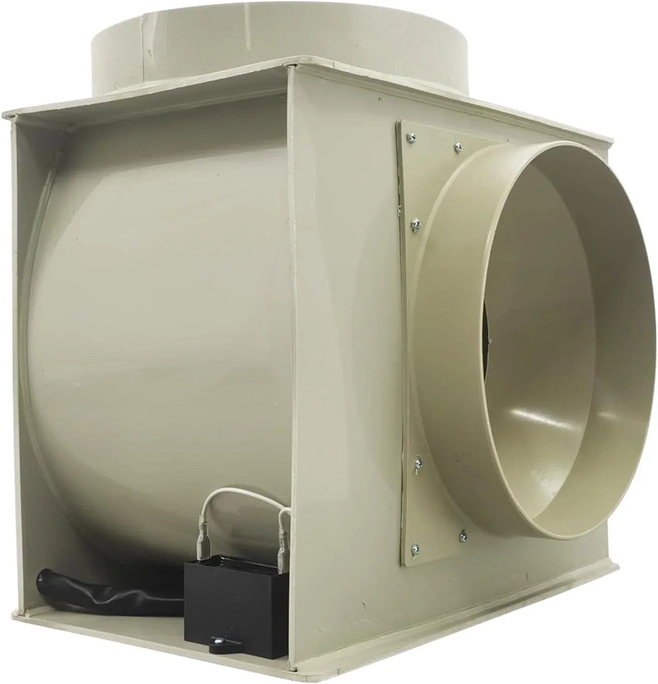 PreAsion PP250 Centrifugal Blower Fan Anti-corrosion Laboratory Fume Hood 3 Sizepeed Indoor PP Exhaust Fume Hood 300W 110V