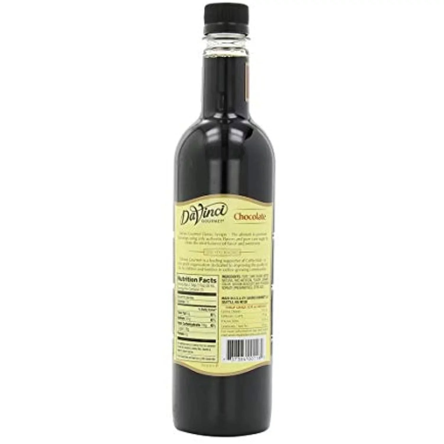 Davinci Gourmet 13306 Davinci Classic Flavor Sizeyrup - 750Ml Plastic Bottle Chocolate