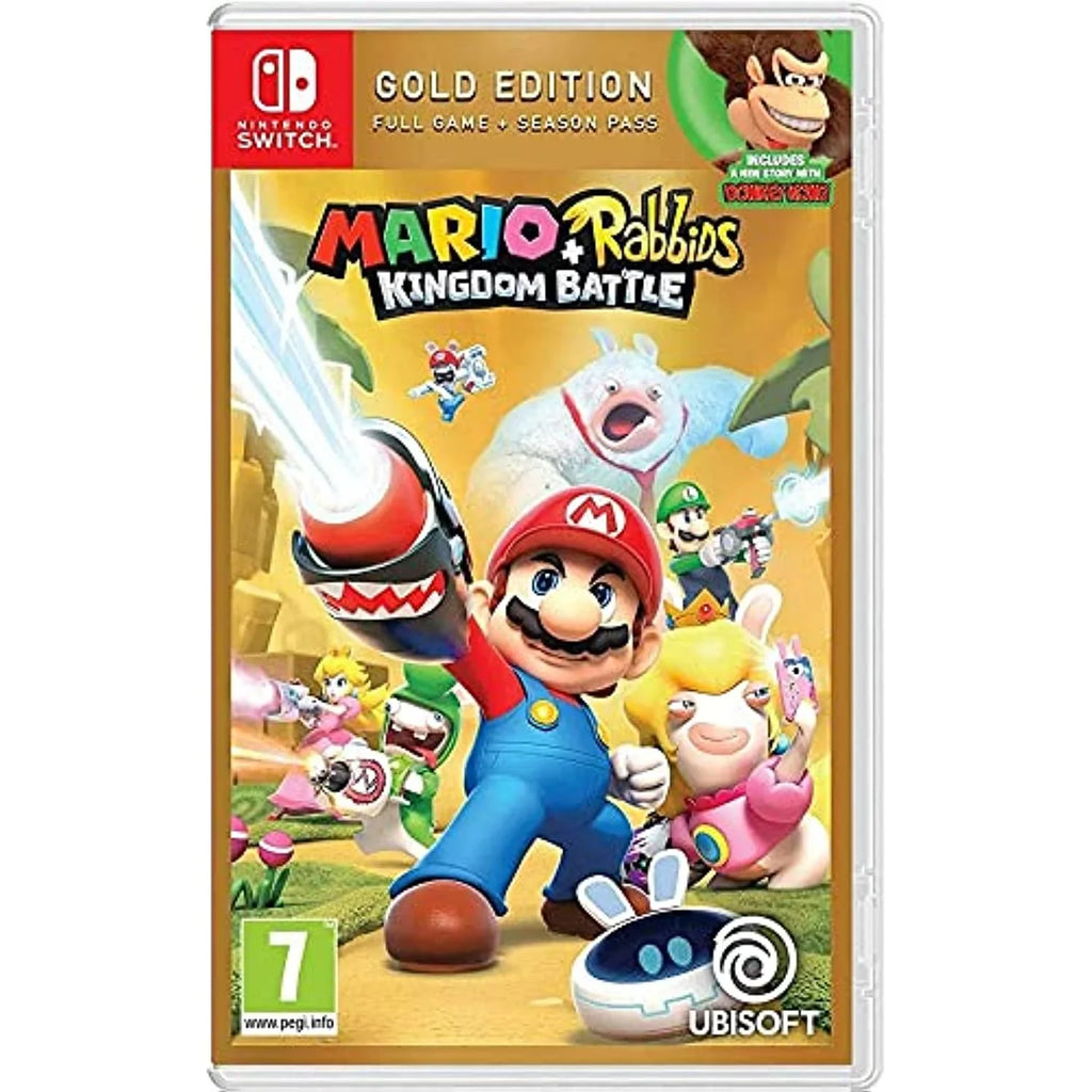 Mario Plus Rabbids Kingdom Battle Gold Edition (Nintendo Sizewitch)